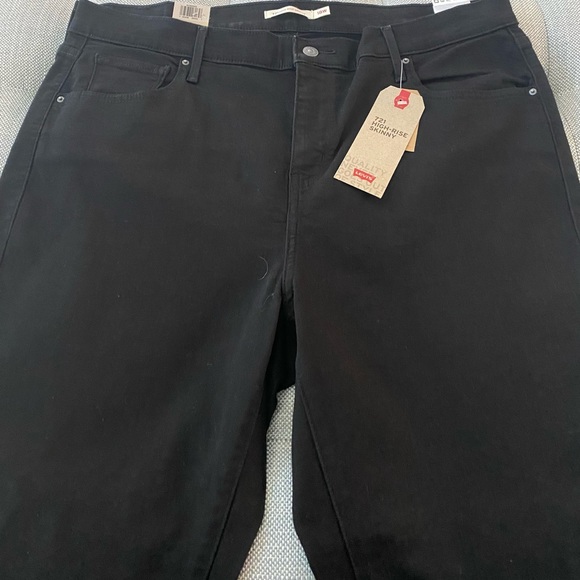 Women’s Levi’s 721 Hi Skinny Jeans Size 18WM 👖 - Picture 4 of 6